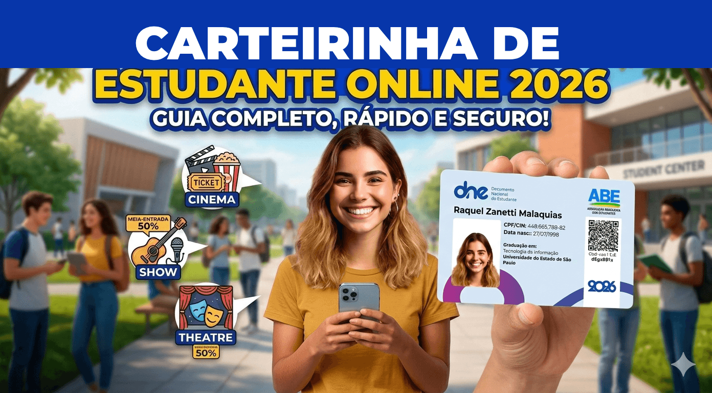 Carteirinha de Estudante Online 2026
